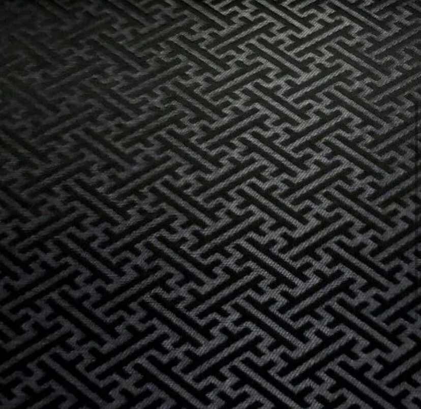 Ralph Lauren Keelung Fret Fabric color Caviar LFY65336F - Image 4 of 4