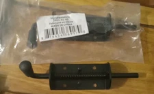 2 Packs 5 Inch Spring Loaded Barrel Bolt Latch Pin, Heavy Duty Steel Sliding for