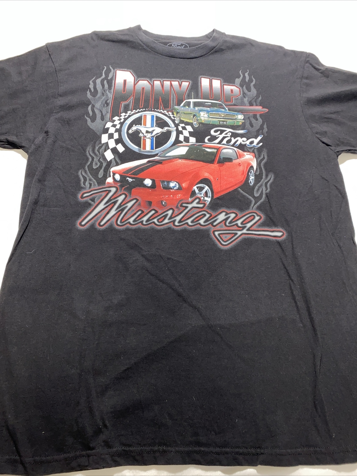 T shirt Pony Up Ford Mustand XL Fast Cars Muscle Cars American Muscle America