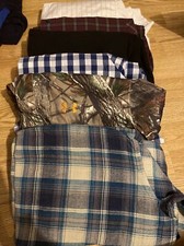 mens button up shirts Lot X6