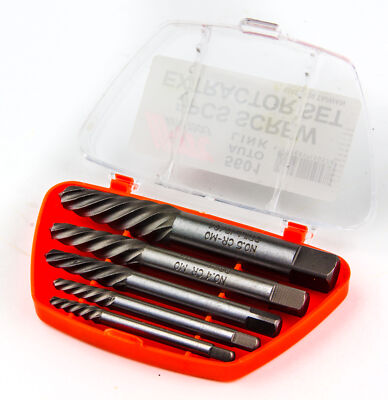 5PCS SCREW EXTRACTOR SET BY JTC 5601