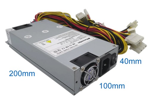 New 400W 1U industrial server power supply unit PSU 110-230V. JCI-4011PP-1M1 - Picture 3 of 9