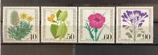 Bundesrepublik MNH ** 1059-62 SC B589-92 Flowers set