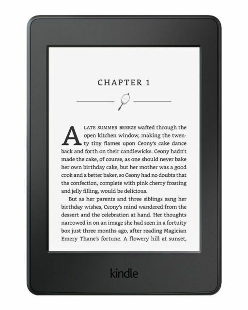 Amazon Kindle Paperwhite (7th Generation) B00OQVZDJM 4GB, Wi-Fi, 6 inch  eBook Reader- Black for sale online | eBay