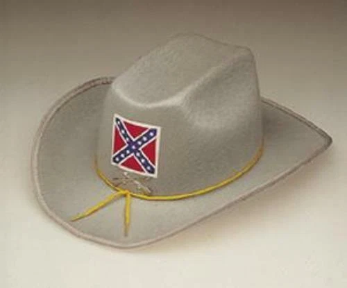 DELUXE ADULT CIVIL WAR  OFFICER'S HAT BLUE OR GRAY - SIZE LARGE - Image 2 of 2