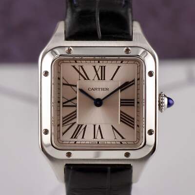 Cartier Santos Dumont 27.5mm Small Steel Ladies Watch 4242 Cartier Santos Dumont 27.5mm Small Steel Ladies Watch 4242