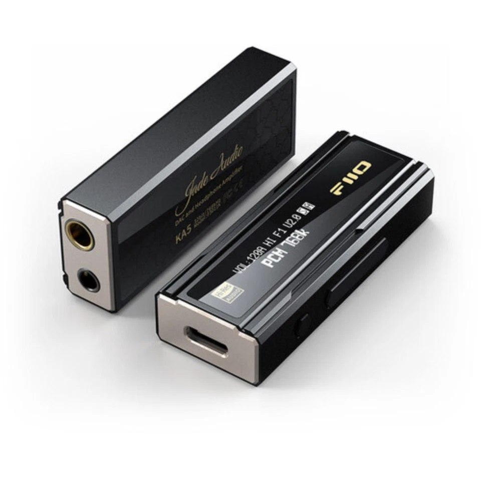 FiiO KA5 Portable DAC and Headphone Amplifier (Black) - Image 4 of 4