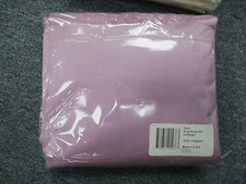 SILKY SOFT Satin 4 piece KING Sheet Set Polyester lilac BEAUTIFUL BRAND NEW