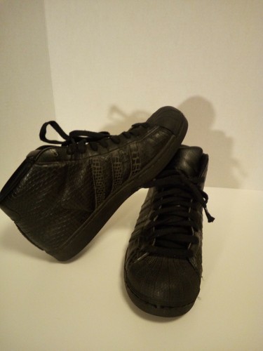 Adidas Pro Model Black Leather Python 