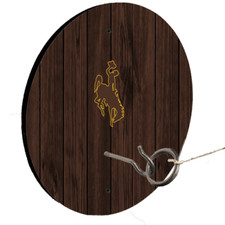 University Of Wyoming Brown Ring Toss Lawn Game