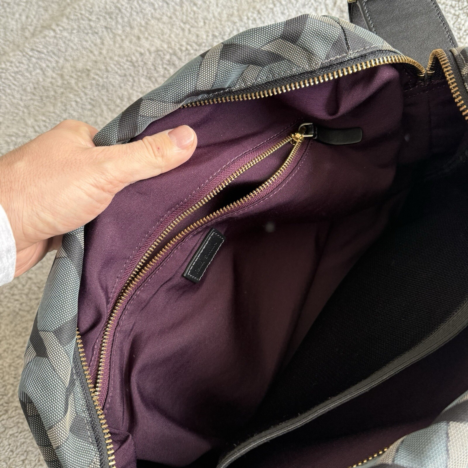 Paul Smith Bag Messenger Courier Laptop Flight Bag image 7