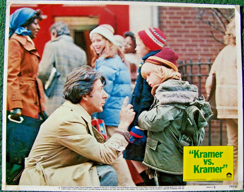 "Kramer vs. Kramer" 1979 11X14 lobby card Hoffman/Streep/Alexander/Henry