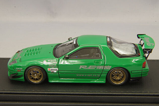 ignition model IG2141 1/43 Mazda RX-7 FC3S RE Amemiya Green ignition model IG2141 1/43 Mazda RX-7 FC3S RE Amemiya Green