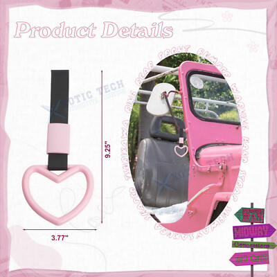 2X Car Tsurikawa JDM Hanging Ring Drift Charm Decor For Subaru