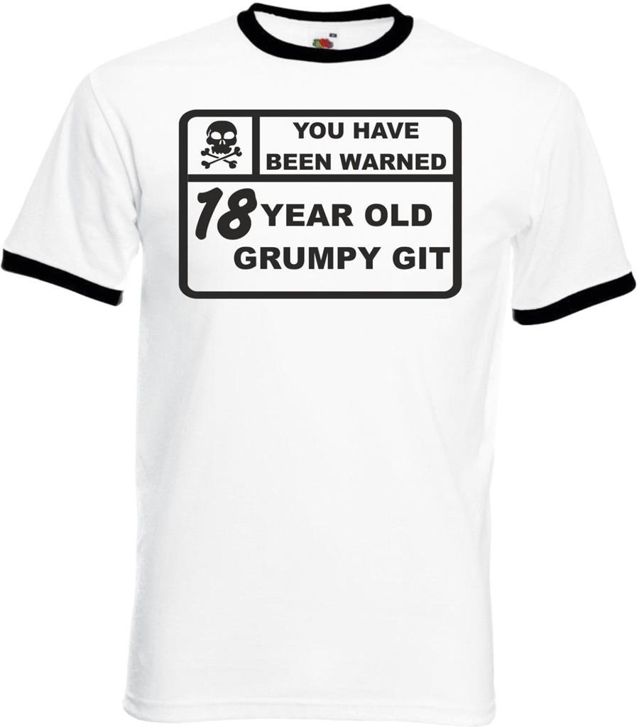 ALTRA T shirt uomo personalizzata divertente suoneria compleanno scontrosa old gitali