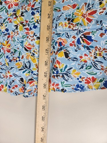 Vestido para mujer BCBGeneration floral azul con volantes fluido verano/primavera mediano - Imagen 4 de 12