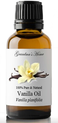 Vanilla Essential Oil - 100% Pure and Natural - Free Shipping - US Seller!