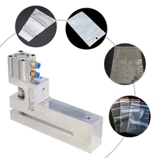 Round Hole Pneumatic Puncher Plastic PP Bag Punching Machine 120 times/min