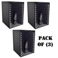 Pack Of (3) Pyle Psib27 Shield Isolation Filter Cube Sound Recording Booth Box on sale Pack Of (3) Pyle Psib27 Shield Isolation Filter Cube Sound Recording Booth Box on sale