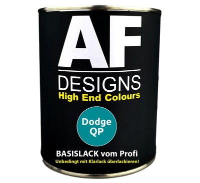 1L Autolack für Dodge QP Bright Jade Satin Glow Metallic Spritzfertig