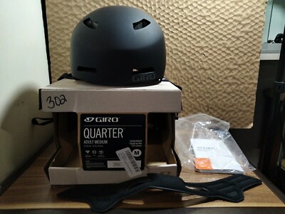 Giro Quarter Cycling Helmet Adult Medium Matte Black *Has Mark*