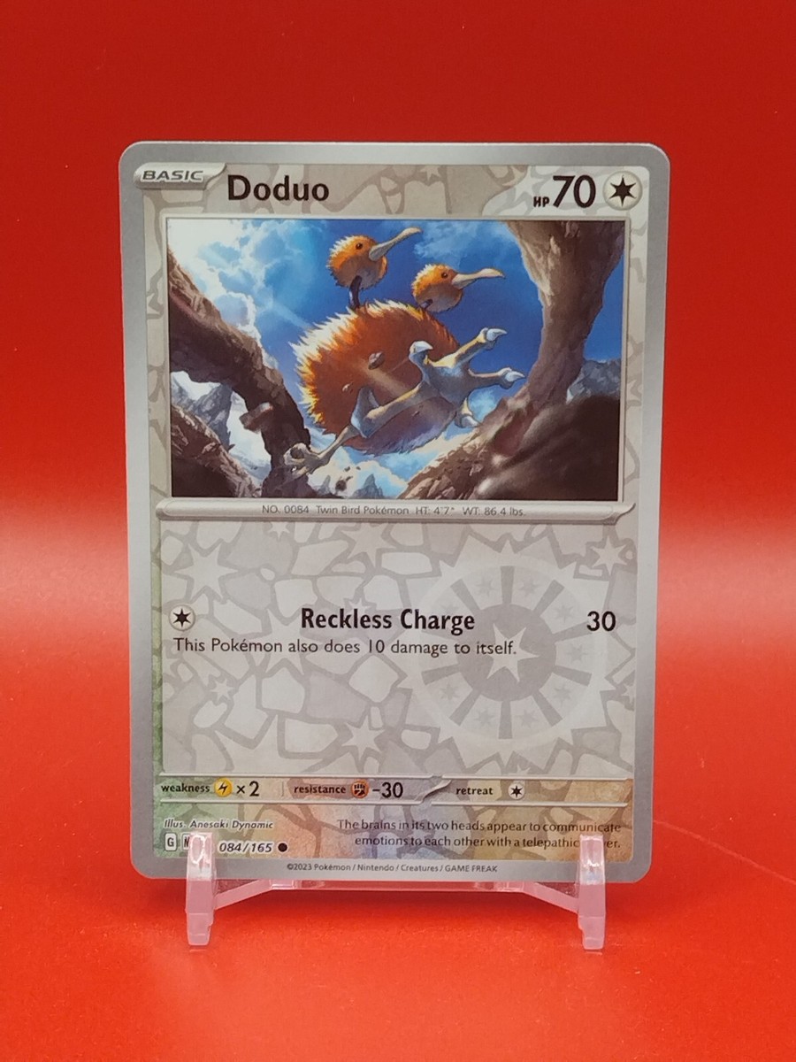 rare doduo card Imakuni?'s (explanation in comments) : r/PokemonTCG Imakuni?'s Doduo 112/108 Non-holo Pokemon