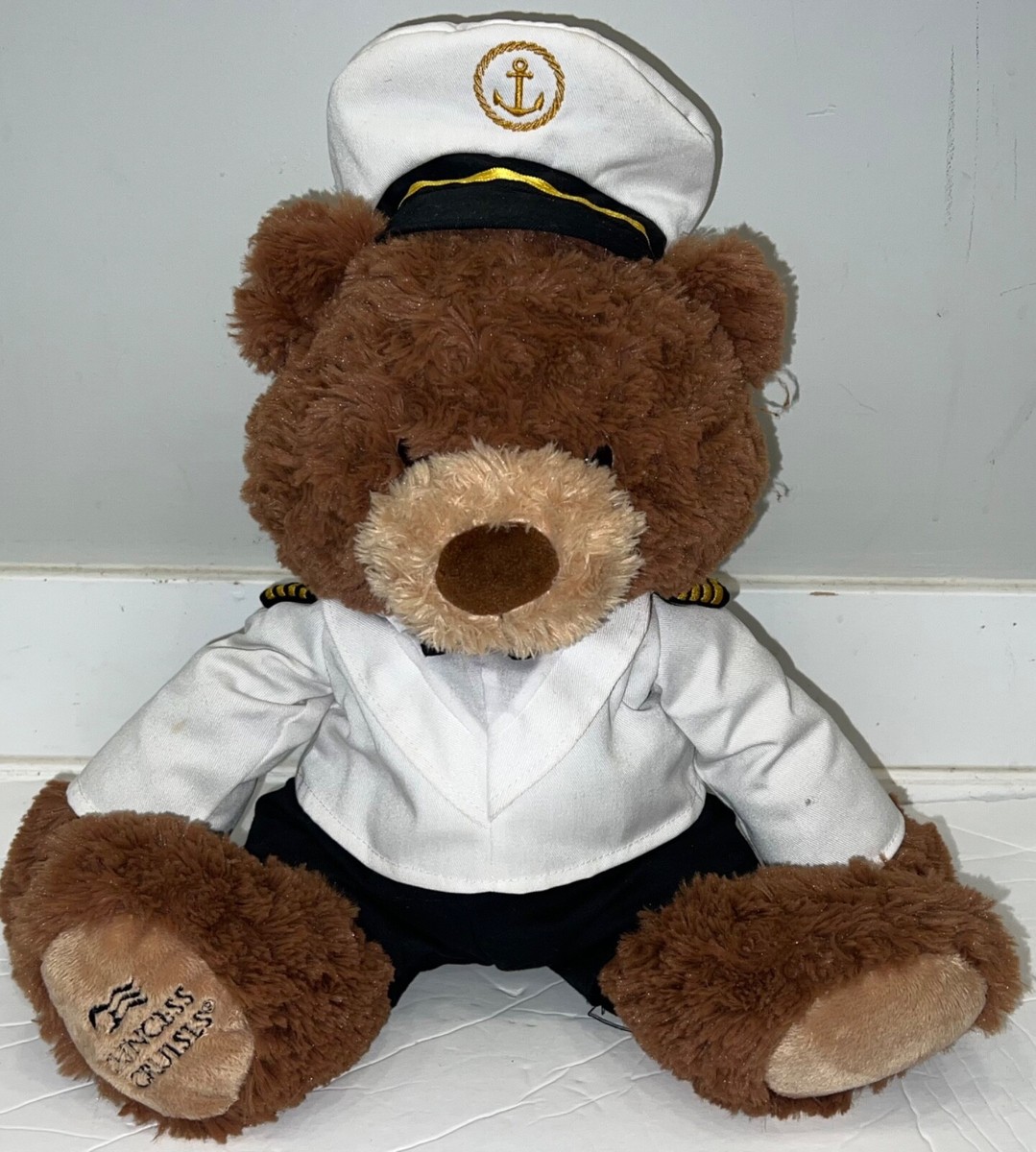 Princess Cruises Captain Stanley Teddy Bear Plush Stuffed Animal