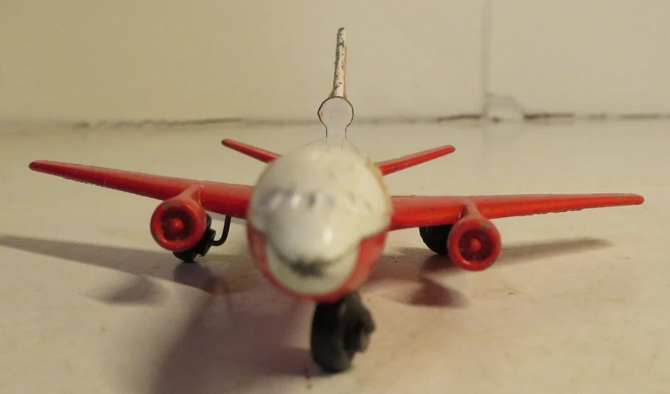 Avión Matchbox Swissair SP-13 1973 Lesney Prod 7 Co. DC-10 hecho en Inglaterra Foto 4 de 4