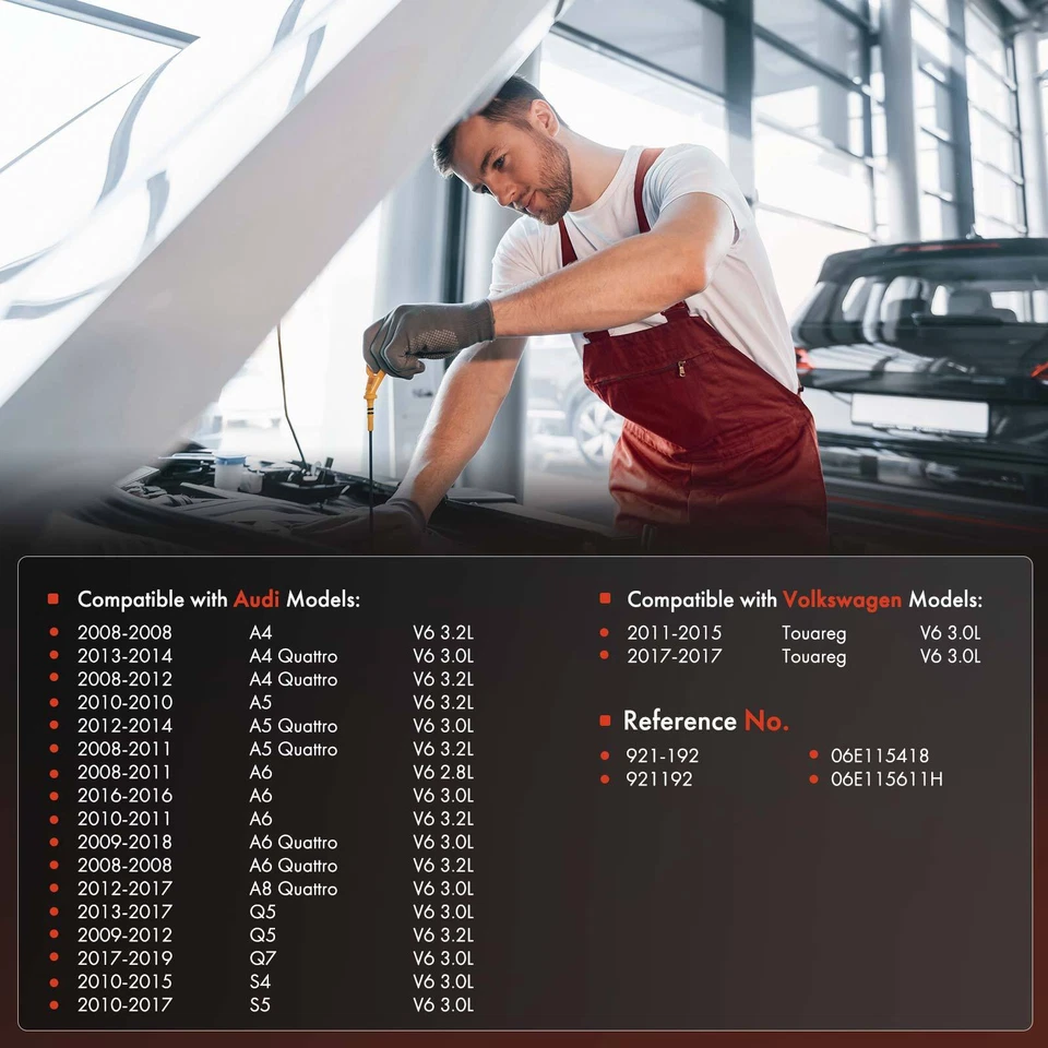 Varilla de medición de aceite de motor para Audi A4 2008 Q5 2009-2017 Q7 2017-2019 A6 2008-2011 2016 Foto 2 de 4