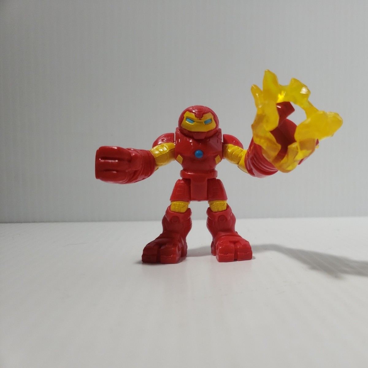 Playskool Marvel Super Hero Adventures POWER UP! HULKBUSTER IRON MAN figure  | eBay