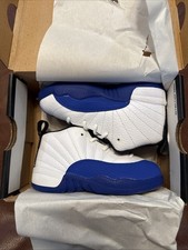 Jordan 12 Retro TD   Blueberry  - White/Black-Game Royal  US 10c - 850000-140