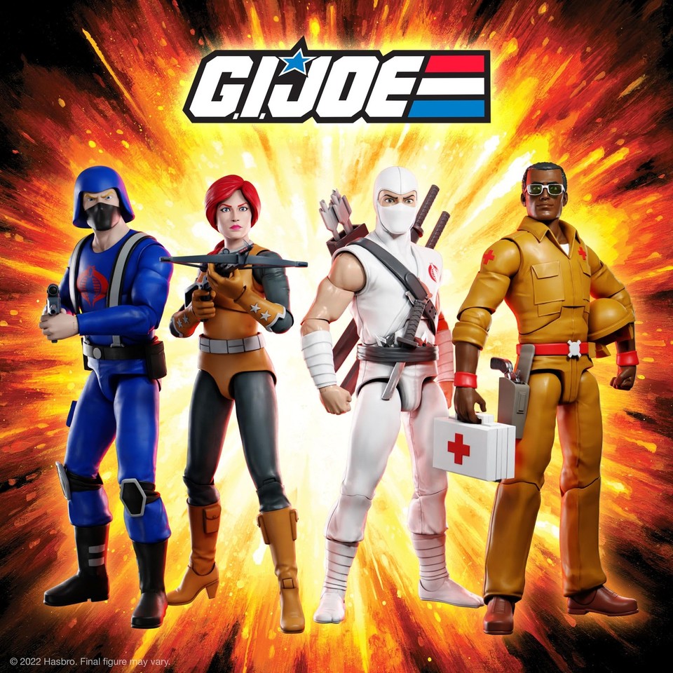 SUPER7 G.I. Joe Figurine Ultimates Destro 18 cm
