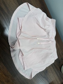 Pink All In Motion Girls Athletic Shorts Flowy Style Small 6/7