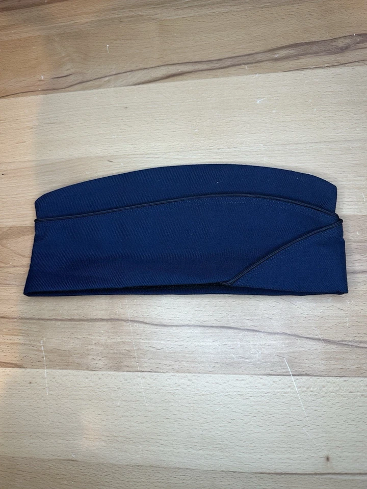 ВВС США синий мужчин гарнизон зачислен полета крышка размер 7 1/8 DLA - Изображение 3 из 4