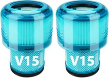 2Pack V15 Vacuum Filters Replacement for Dyson V11 Animal V11 Torque Drive V11
