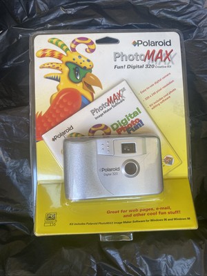 Polaroid PhotoMAX FUN 320 0.1MP Digital Camera - Silver