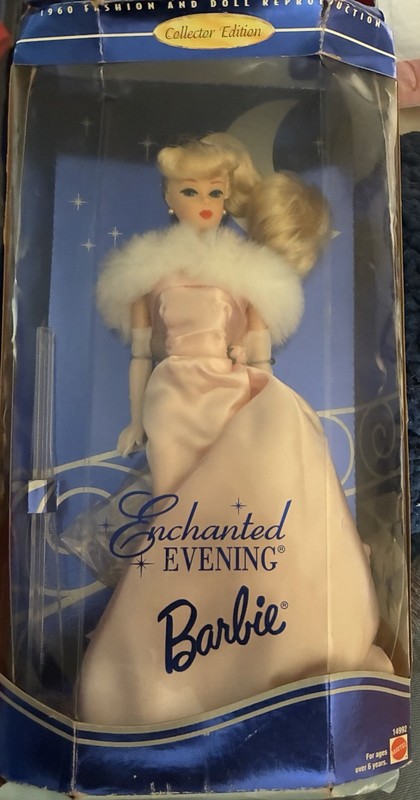 Barbie Enchanted Evening NRFB 1960 Reproduction Collector Edition 1995