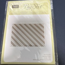 Stampin' Up Sizzix Big Shot STYLISH STRIPES Textured Impressions Embossing