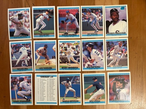 1992 Donruss Baseball Card Lot (79) Cards NRMT HOFers and Rated Rookies