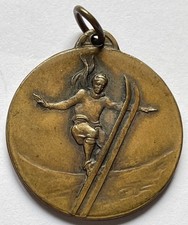 Medaglia ONB Comitato Trento Sci Montagna Sport Neve Balilla 1930