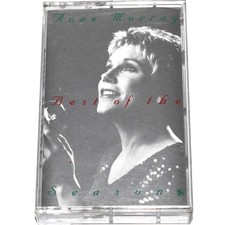 Christmas : Anne Murray - Best Of The Season Cassette Tape 1995 PLAY TESTED