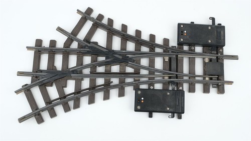 LGB G 1235/12350 1201/10 Suave de tres vías R1 30 grados con accionamiento eléctrico (120 | Zustand: Gebraucht