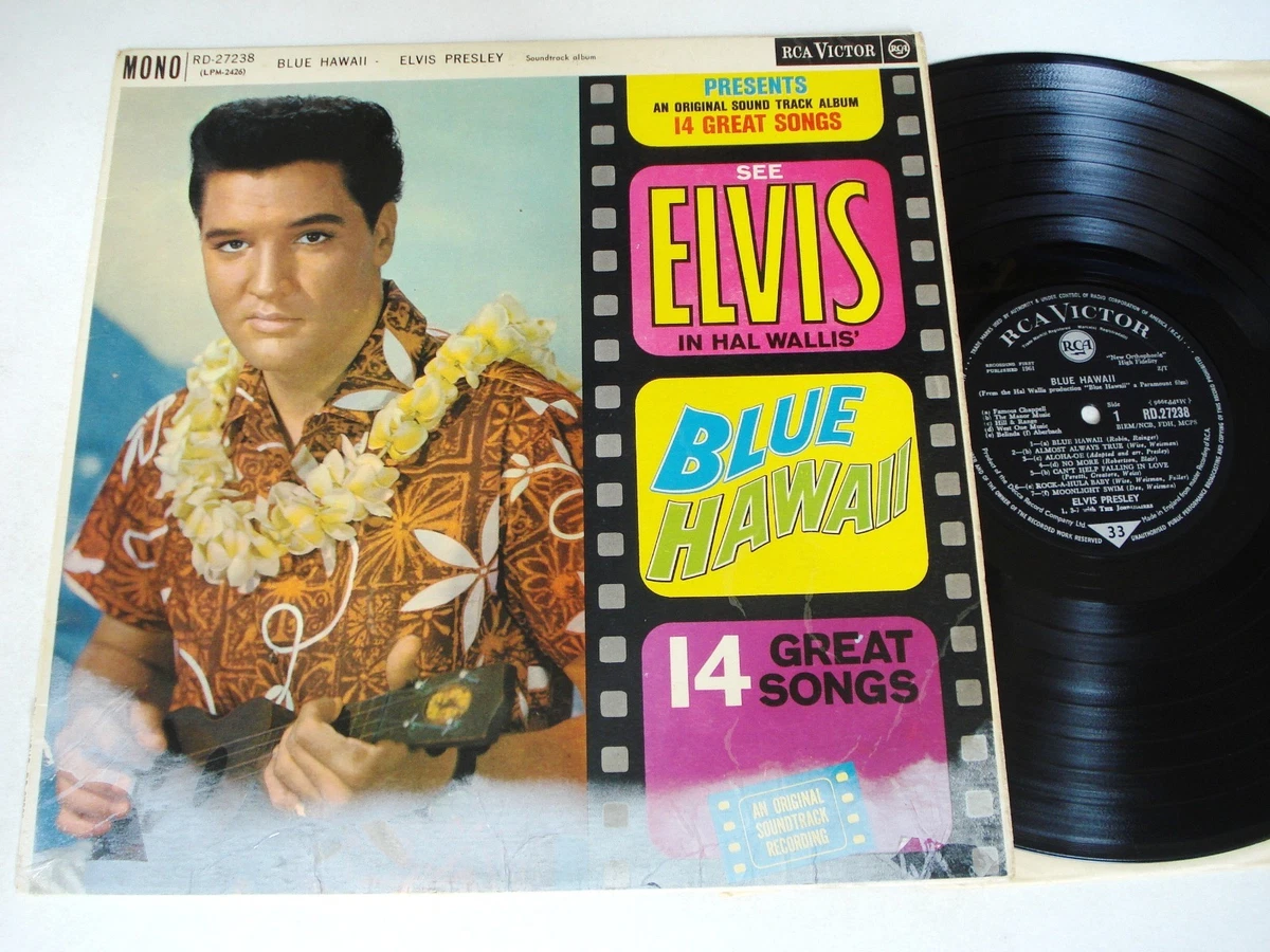 Elvis Blue Hawaii Lp for sale | eBay UK