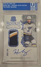 2023-24 Upper Deck The Cup Hugh McGing RC Rookie Patch Auto /249