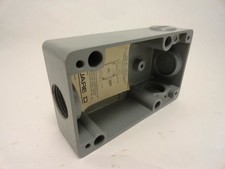 206257 New-No Box; Square D 9001PB Outlet Enclosure 5-3/16" x3-1/16"