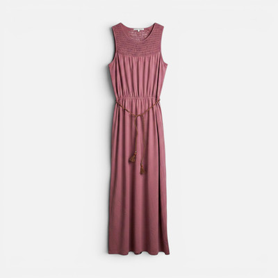 KHUJO Damen Sommerkleid Modell: Caitriona Rosa L