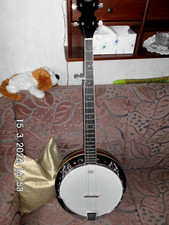 REMO - 5 Saiten Banjo - mit Schutztasche VANGOA/REMO aus den USA ursprünglich