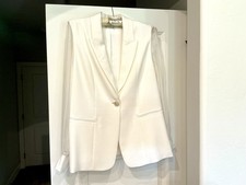 Elie Tahari Women's Dressy Blazer With Sheer Sleeves Size 12