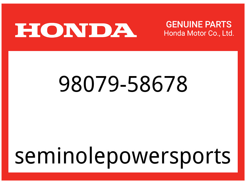 Honda OEM Part 98079-58678 SPARK PLUG B8EG