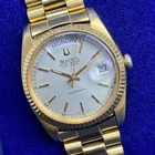 Rare Bulova President Super Seville Automatic Champagne Dial Day Date Watch Men